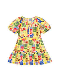 Vestido Lemonade Art Mix – Algodón Premium