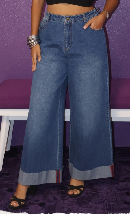 Mahón Wide Leg “Urban Indigo”